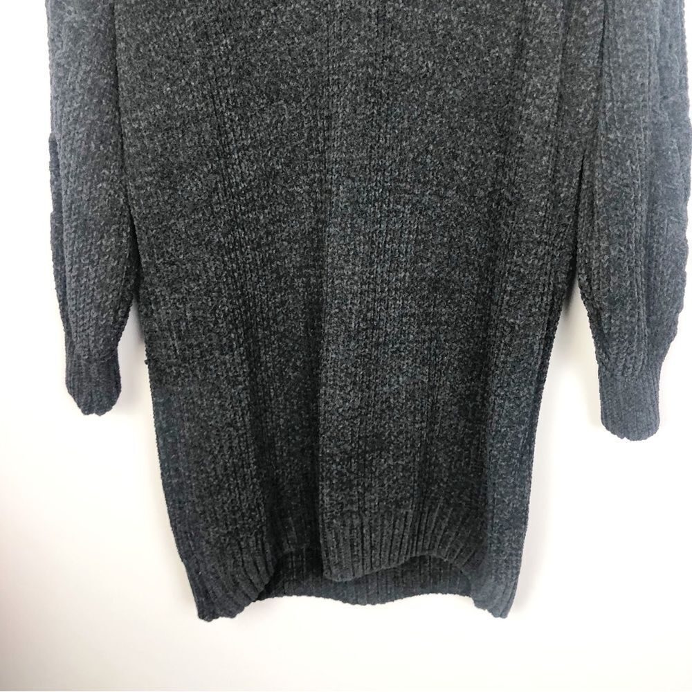 OLIVE & OAK | NEW Black Soft V-Neck Tunic Length Sweater Women’s Size Medium - Picture 4 of 9